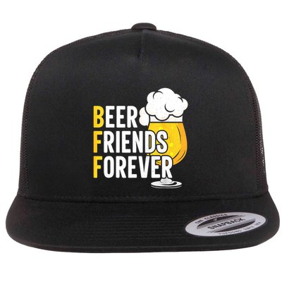BFF Beer Friends Forever Happy Oktoberfest Flatbill Hat