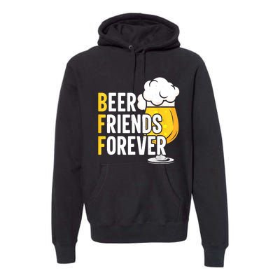 BFF Beer Friends Forever Happy Oktoberfest Premium Hoodie