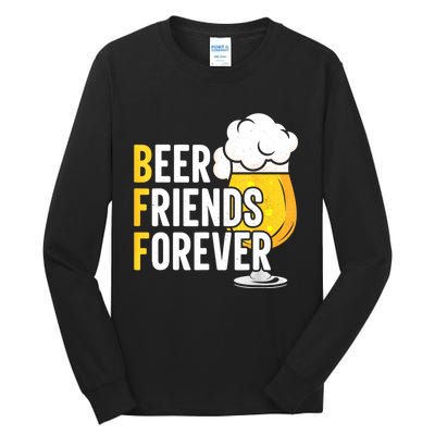 BFF Beer Friends Forever Happy Oktoberfest Tall Long Sleeve T-Shirt