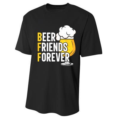 BFF Beer Friends Forever Happy Oktoberfest Performance Sprint T-Shirt