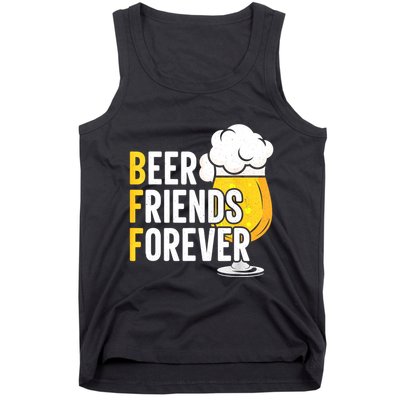 BFF Beer Friends Forever Happy Oktoberfest Tank Top