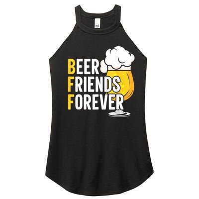 BFF Beer Friends Forever Happy Oktoberfest Women’s Perfect Tri Rocker Tank