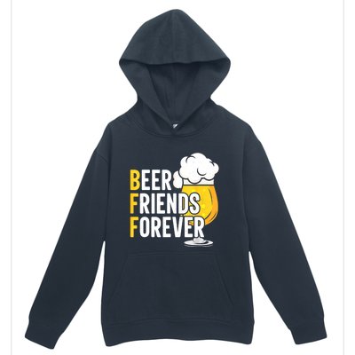 BFF Beer Friends Forever Happy Oktoberfest Urban Pullover Hoodie