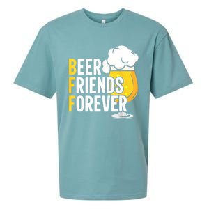 BFF Beer Friends Forever Happy Oktoberfest Sueded Cloud Jersey T-Shirt