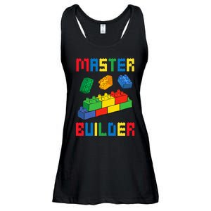 Brick Builder Funny Blocks Building Master Builder Ladies Essential Flowy Tank