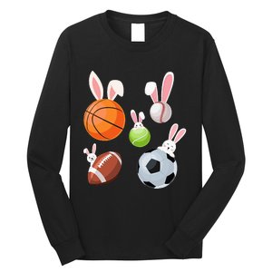 Basketball Baseball Football Soccer Sports Easter Long Sleeve Shirt