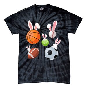 Basketball Baseball Football Soccer Sports Easter Tie-Dye T-Shirt