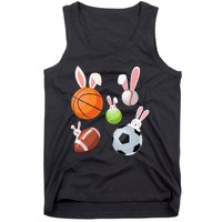 Basketball Baseball Football Soccer Sports Easter Tank Top