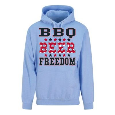 Bbq Beer Freedom Patriotic July Fourth Political Redneck Cute Gift Unisex Surf Hoodie