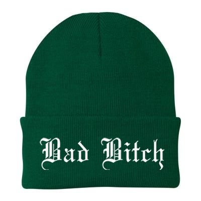 Bad Bitch Funny Joke Street Wear Knit Cap Winter Beanie