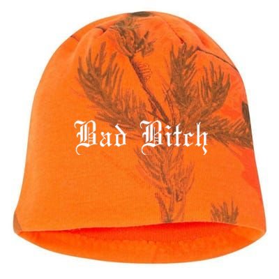 Bad Bitch Funny Joke Street Wear Kati - Camo Knit Beanie