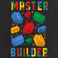Brick Builder Funny Blocks Master Builder Gift Cool Comfort Performance Bucket Hat