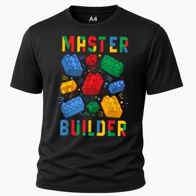 Brick Builder Funny Blocks Master Builder Gift Performance Shirt