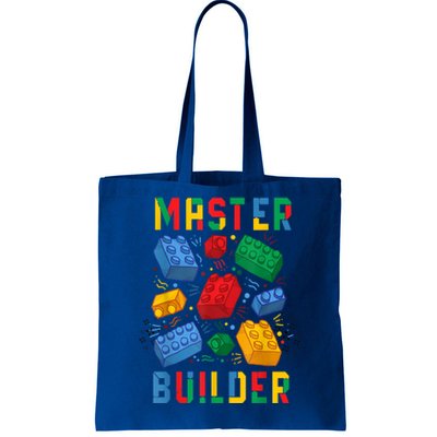 Brick Builder Funny Blocks Master Builder Gift Tote Bag