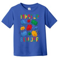 Brick Builder Funny Blocks Master Builder Gift Toddler T-Shirt