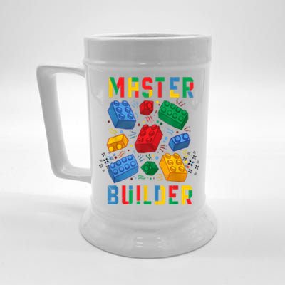 Brick Builder Funny Blocks Master Builder Gift Beer Stein