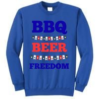 Bbq Beer Freedom Cool Gift Sweatshirt