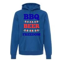 Bbq Beer Freedom Cool Gift Premium Hoodie