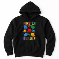 Brick Builder Funny Blocks Master Builder Hoodie