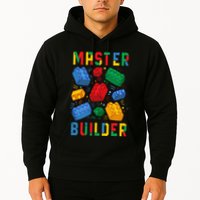 Brick Builder Funny Blocks Master Builder Hoodie