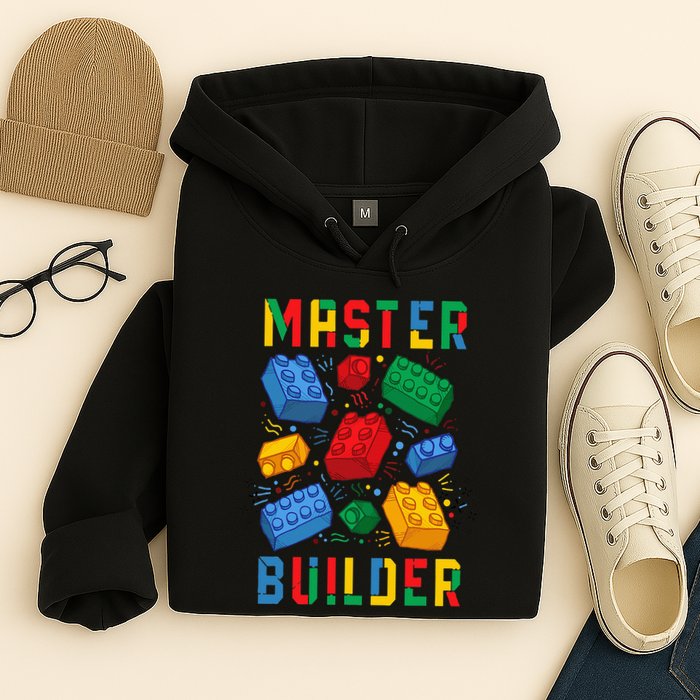 Brick Builder Funny Blocks Master Builder Hoodie