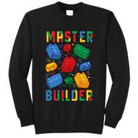 Brick Builder Funny Blocks Master Builder Sweatshirt