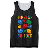 Brick Builder Funny Blocks Master Builder Mesh Reversible Basketball Jersey Tank