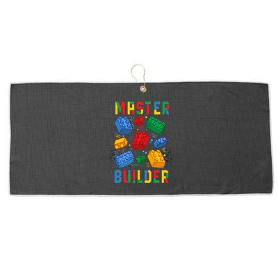 Brick Builder Funny Blocks Master Builder Large Microfiber Waffle Golf Towel