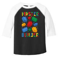 Brick Builder Funny Blocks Master Builder Toddler Fine Jersey T-Shirt