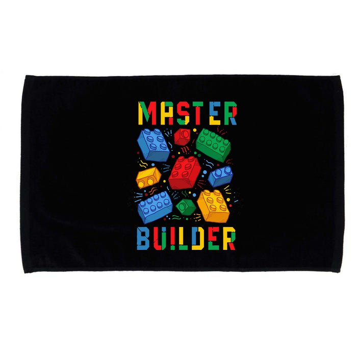 Brick Builder Funny Blocks Master Builder Microfiber Hand Towel