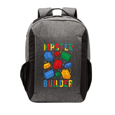 Brick Builder Funny Blocks Master Builder Vector Backpack