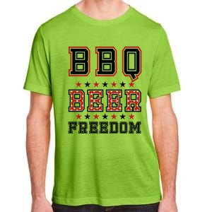 Bbq Beer Freedom Gift Adult ChromaSoft Performance T-Shirt