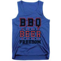 Bbq Beer Freedom Gift Tank Top