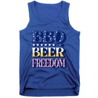 Bbq Beer Freedom Food Fun Gift Tank Top