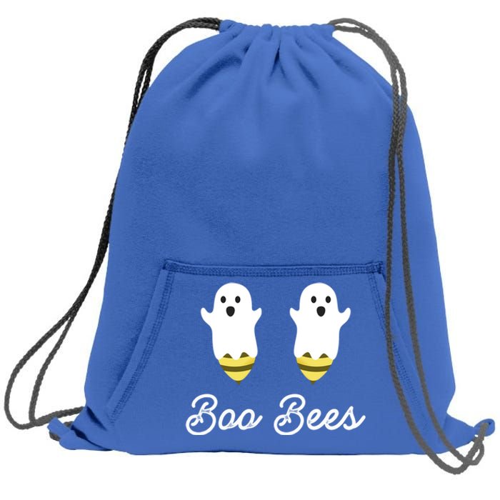 Boo Bees Funny Halloween Funny Gift Sweatshirt Cinch Pack Bag