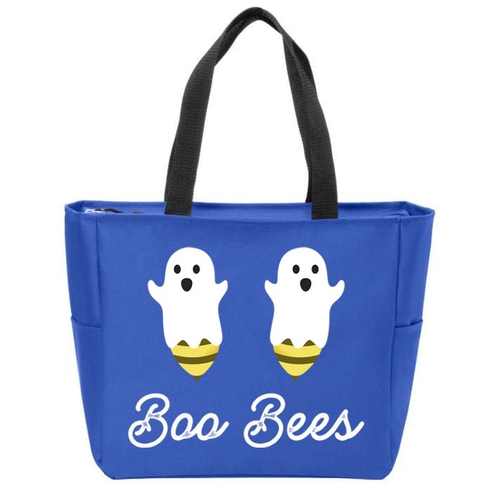 Boo Bees Funny Halloween Funny Gift Zip Tote Bag