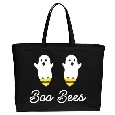 Boo Bees Funny Halloween Funny Gift Cotton Canvas Jumbo Tote