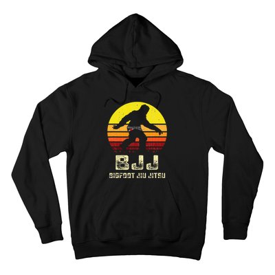 Bjj Bigfoot Funny Sasquatch Jiu Jitsu Martial Arts Hoodie