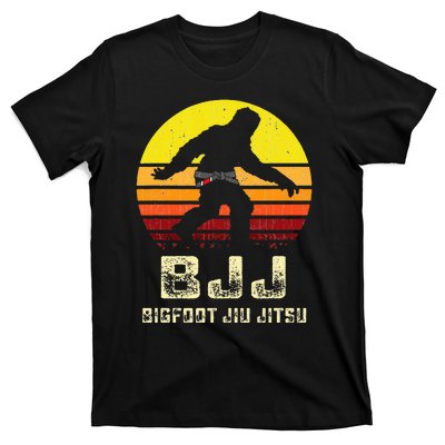 Bjj Bigfoot Funny Sasquatch Jiu Jitsu Martial Arts T-Shirt