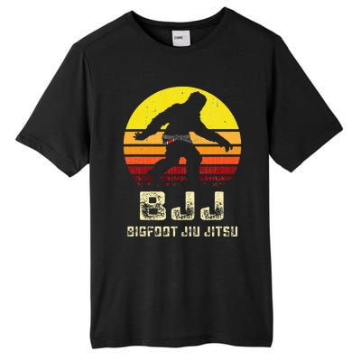 Bjj Bigfoot Funny Sasquatch Jiu Jitsu Martial Arts Tall Fusion ChromaSoft Performance T-Shirt