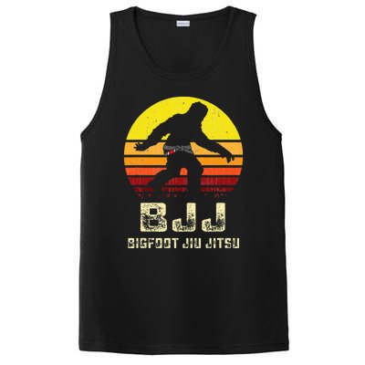 Bjj Bigfoot Funny Sasquatch Jiu Jitsu Martial Arts PosiCharge Competitor Tank