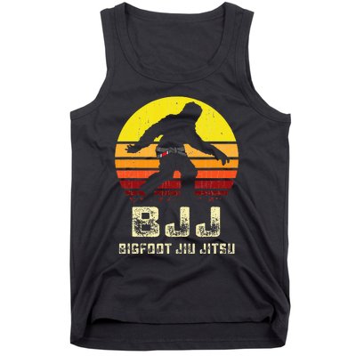 Bjj Bigfoot Funny Sasquatch Jiu Jitsu Martial Arts Tank Top