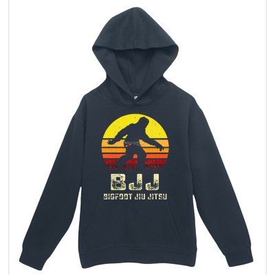 Bjj Bigfoot Funny Sasquatch Jiu Jitsu Martial Arts Urban Pullover Hoodie