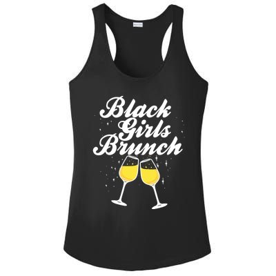 Black Brunch Funny Mimosa Black Brunch Gift Ladies PosiCharge Competitor Racerback Tank