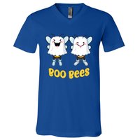 Boo Bees Funny Halloween Gift V-Neck T-Shirt