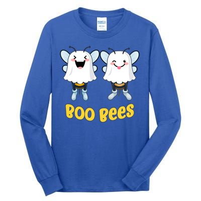 Boo Bees Funny Halloween Gift Tall Long Sleeve T-Shirt