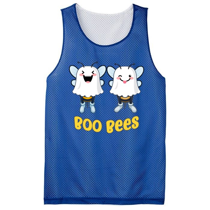 Boo Bees Funny Halloween Gift Mesh Reversible Basketball Jersey Tank