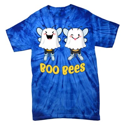 Boo Bees Funny Halloween Gift Tie-Dye T-Shirt