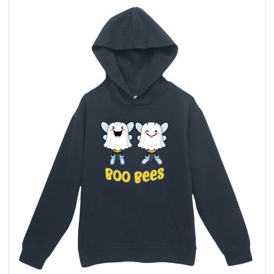 Boo Bees Funny Halloween Gift Urban Pullover Hoodie