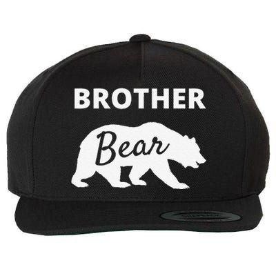 Brother Bear Fathers Day Gift From Wife Son Daughter Wool Snapback Cap